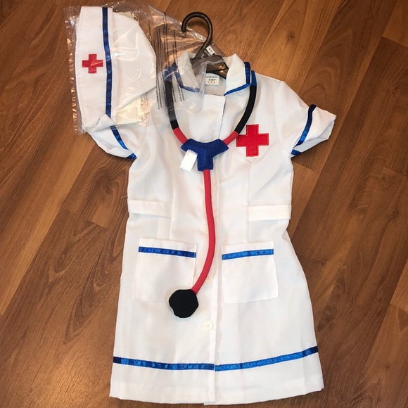 Authentic Kids Other - NWT Authentic Kids Girls Size 4 Nurse Costume